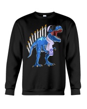 Dinosaur Hanukkah Crewneck Sweatshirt tile