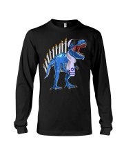 Dinosaur Hanukkah Long Sleeve Tee tile