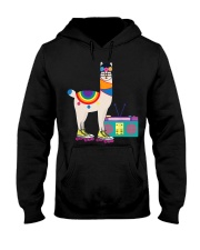 Roller Derby Roller Skating Alpaca Hooded Sweatshirt tile