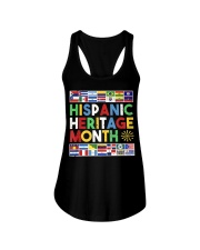 HIspanic Heritage 16 Ladies Flowy Tank tile