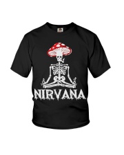 Nirvana Mushroom Skeleton Youth T-Shirt tile