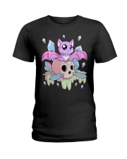 Kawaii Pastel Goth Witchy Cat Ladies T-Shirt tile