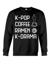 K-Pop Coffee Ramen K-Drama Crewneck Sweatshirt tile