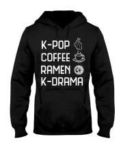 K-Pop Coffee Ramen K-Drama Hooded Sweatshirt tile