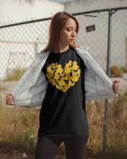 Rubber Duck Heart And Love Symbol Classic T-Shirt apparel-classic-tshirt-lifestyle-07