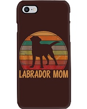 Retro Labrador Mom Dog Mother Pet Golden Black Lab Mama Phone Case tile