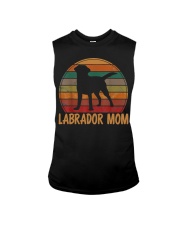 Retro Labrador Mom Dog Mother Pet Golden Black Lab Mama Sleeveless Tee tile