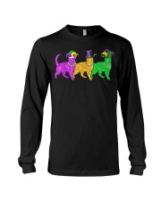 Cats Kitten Kitty Mardi Gras Long Sleeve Tee tile