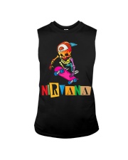 Nirvanas Skateboard Skelton Sleeveless Tee tile