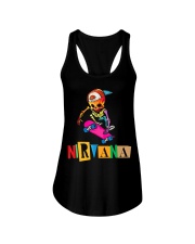 Nirvanas Skateboard Skelton Ladies Flowy Tank tile