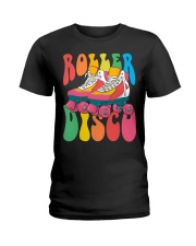 Roller Disco Seventies 70's Ladies T-Shirt tile