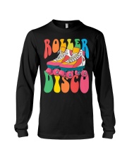 Roller Disco Seventies 70's Long Sleeve Tee tile