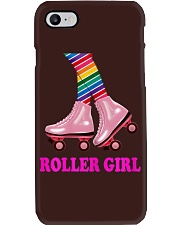 Roller Girl Roller Skates 1980s Phone Case tile