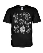 Cottagecore Mushroom V-Neck T-Shirt tile