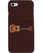 I Play a Little Guitar Phone Case tile