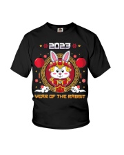 2023 Year of the Rabbit Chinese New Year Zodiac Lunar Bunny Youth T-Shirt tile