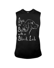 Black LabRetriever Sleeveless Tee tile