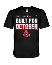 Built-Red-Sox--For-October V-Neck T-Shirt tile