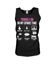 Things I Don in my Spare Time Unisex Tank tile