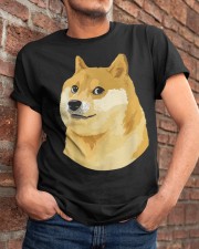 Dogecoin Just Doge Classic T-Shirt apparel-classic-tshirt-lifestyle-26