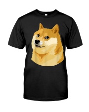 Dogecoin Just Doge Classic T-Shirt front