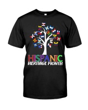 HIspanic Heritage 20 Classic T-Shirt front
