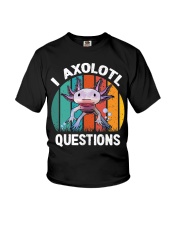 Retro 90s Funny Axolotl Youth T-Shirt tile