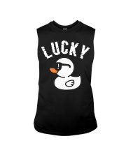 Lucky Duck Funny Sleeveless Tee tile