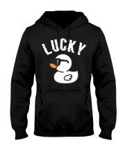 Lucky Duck Funny Hooded Sweatshirt tile