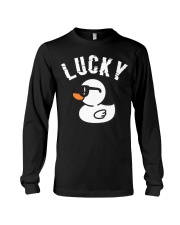 Lucky Duck Funny Long Sleeve Tee tile