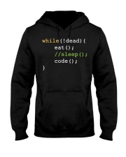 Programmer Eat Sleep Code Hooded Sweatshirt tile