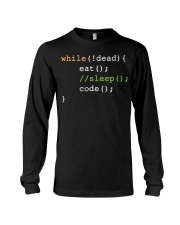 Programmer Eat Sleep Code Long Sleeve Tee tile