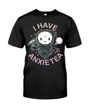 Pastel Goth I Have Anxiety Classic T-Shirt front