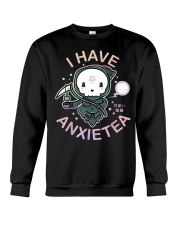 Pastel Goth I Have Anxiety Crewneck Sweatshirt tile