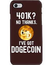 Dogecoin 401k Phone Case tile