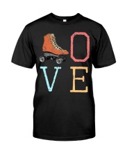 70s Skate Love - Vintage Retro Classic T-Shirt front