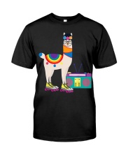 Roller Derby Roller Skating Alpaca Classic T-Shirt front