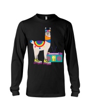 Roller Derby Roller Skating Alpaca Long Sleeve Tee tile