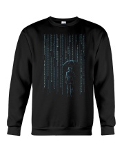 Digital Binary Code Crewneck Sweatshirt tile