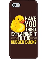 Rubber Duck Debugging Phone Case tile