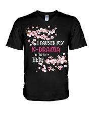 K-Drama V-Neck T-Shirt tile
