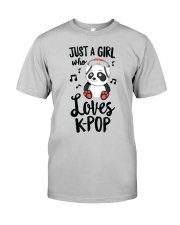 Just A Girl Who Loves K-Pop Classic T-Shirt front