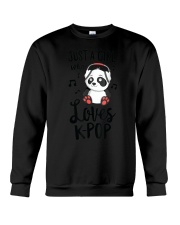 Just A Girl Who Loves K-Pop Crewneck Sweatshirt tile