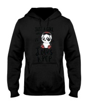 Just A Girl Who Loves K-Pop Hooded Sweatshirt tile