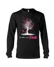 In October We Wear Pink Tree Long Sleeve Tee tile