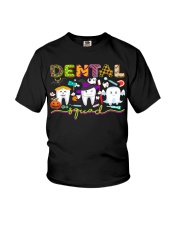 Dental Dentist Halloween Boos Crew Funny Costume Youth T-Shirt tile