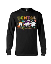 Dental Dentist Halloween Boos Crew Funny Costume Long Sleeve Tee tile