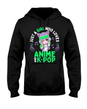 Just a Girl Who Loves Anime and K Pop Hooded Sweatshirt tile
