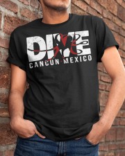 DIVE Cancun Mexico SCUBA DIVING Octopus Classic T-Shirt apparel-classic-tshirt-lifestyle-26