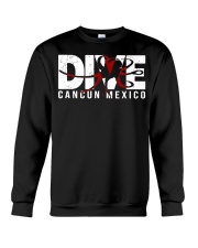 DIVE Cancun Mexico SCUBA DIVING Octopus Crewneck Sweatshirt tile